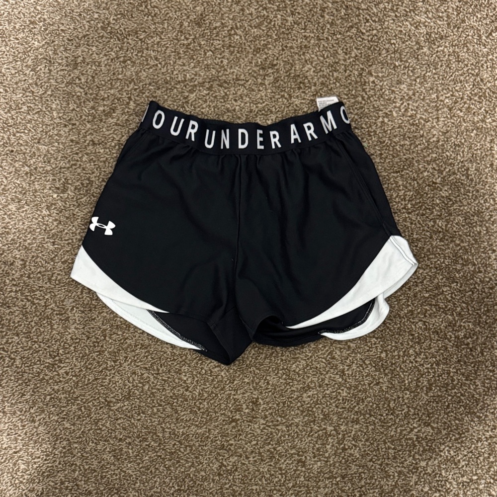 Under Armour Women's Black Athletic Shorts